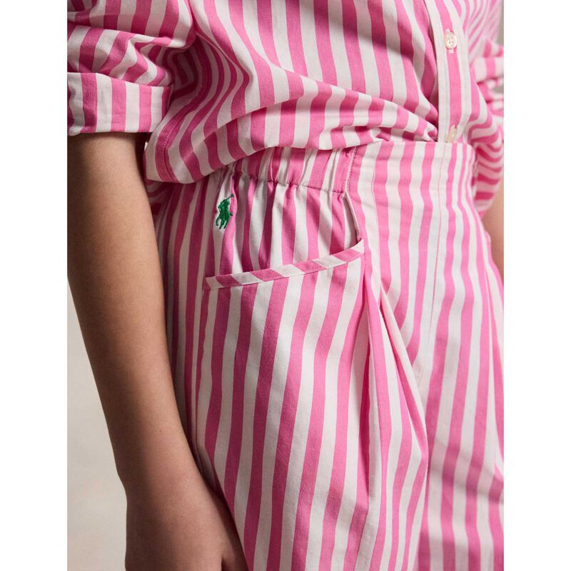 Polo Ralph Lauren Striped Poplin Wide-Leg Pant 7-10Y image number 2
